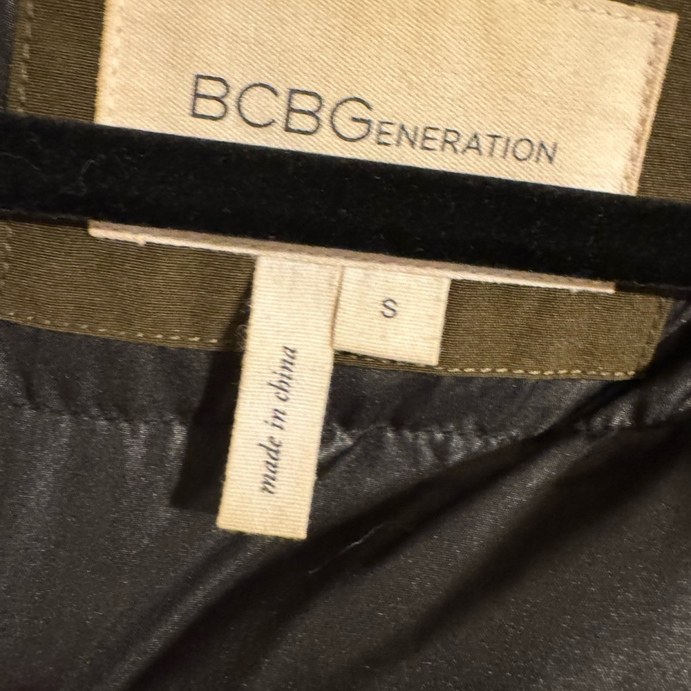 Bcbgeneration Army Green Winter Coat - image 4
